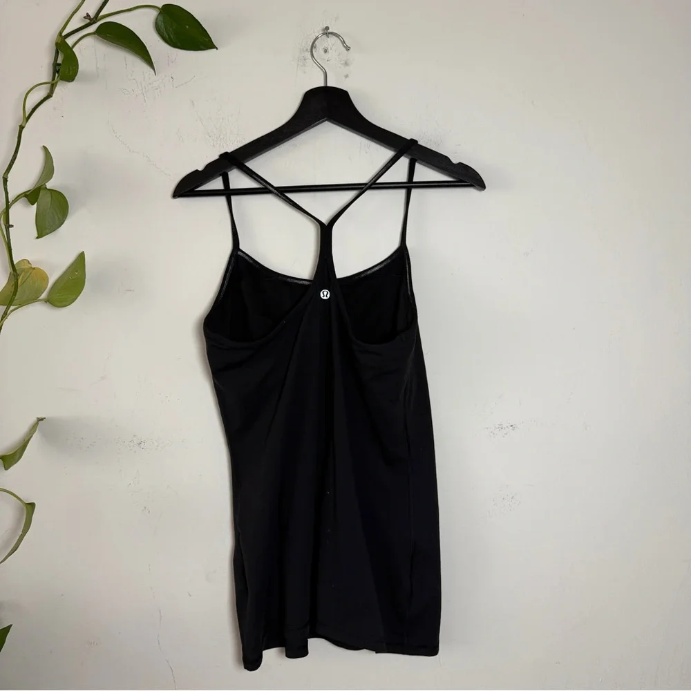 Lululemon Athletica Power Y Tank - Black -12 - Picture 7 of 8